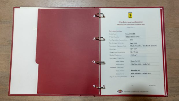 1982 Ferrari 512 BBi