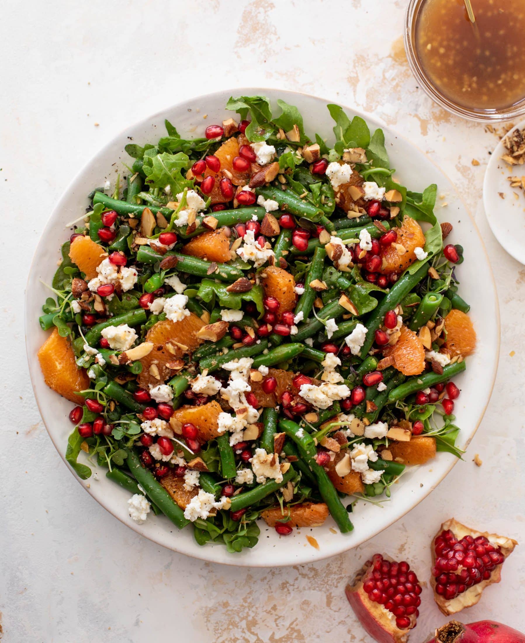 christmas green bean salad