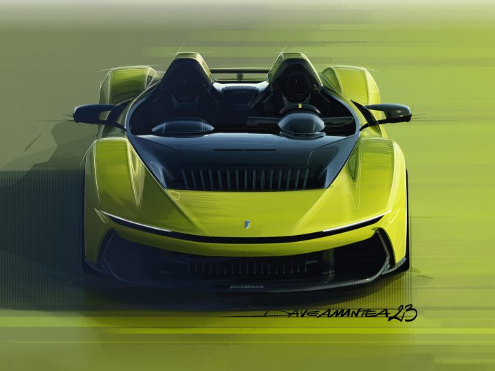 Dave Amantea Pininfarina Design Sketch