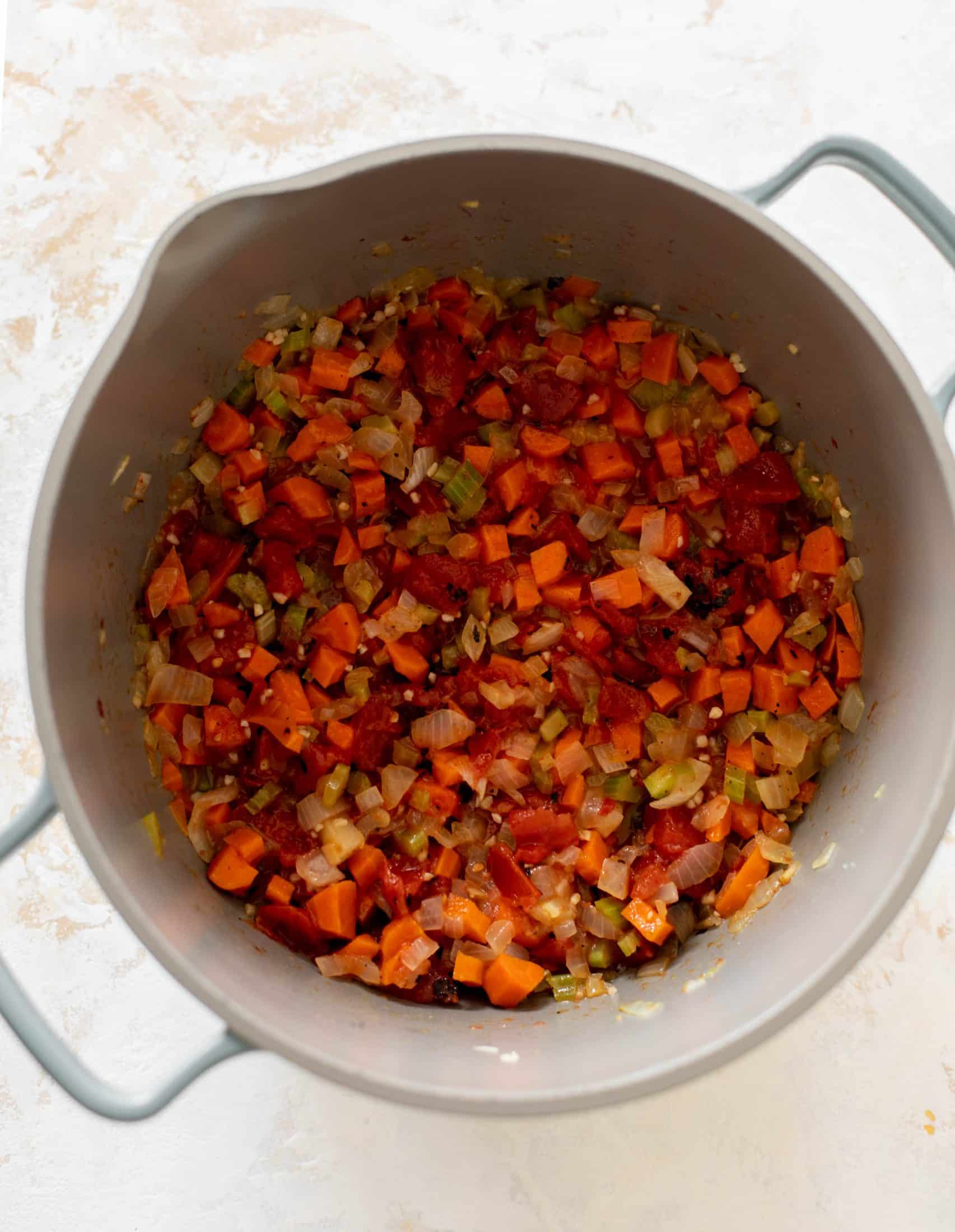 fire roasted quinoa white bean soup