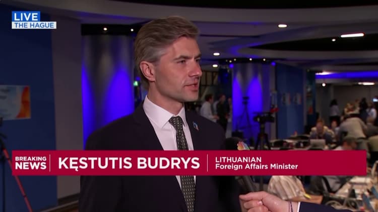 Lithuania's Budrys: NATO allies must commit equally to defense spending