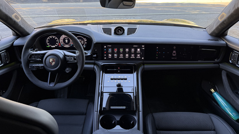 Dashboard of a 2025 Porsche Panamera GTS