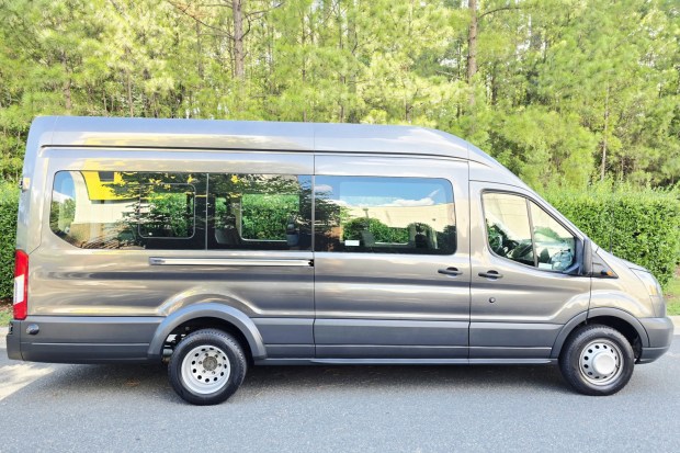 10k-Mile 2016 Ford Transit 350 HD High Roof 15-Passenger EL Wagon