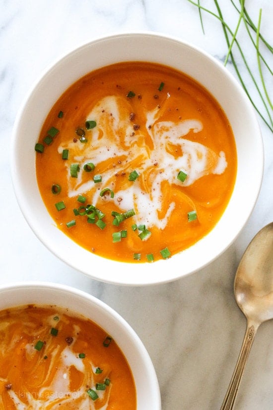 Slow Cooker Butternut Squash Soup