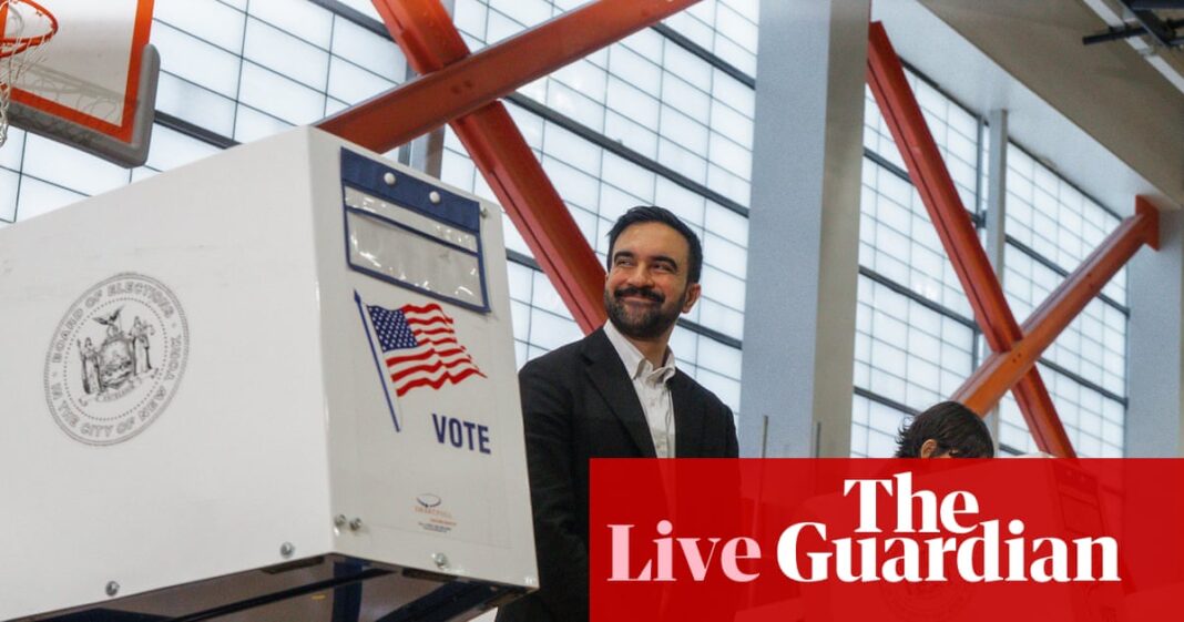 US elections 2025 live: Donald Trump weighs in as Americans go to the polls in New York City, New Jersey, Virginia and California | US politics